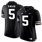 Ohio State Buckeyes 5 Braxton Miller Black Nike College Football Jersey Dzhi,baseball caps,new era cap wholesale,wholesale hats